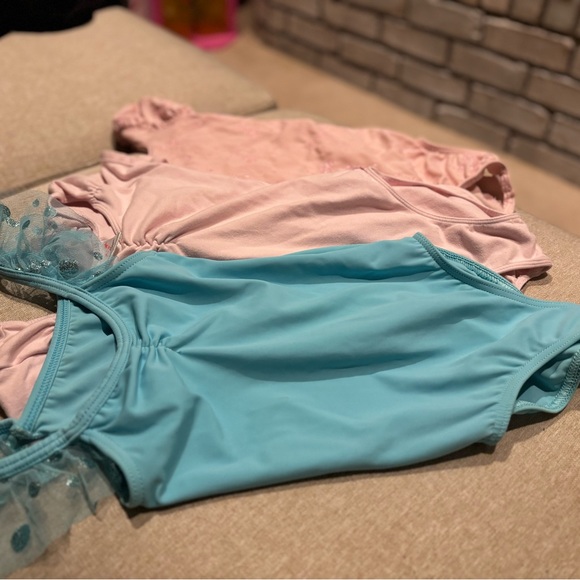 Ballet Dance Leotard Lot Girl Size SC Small - Picture 3 of 5